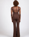 Women's Flared Jumpsuit - SNO
