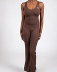 Women's Flared Jumpsuit - SNO