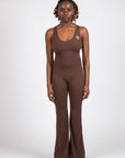 Women's Flared Jumpsuit - SNO