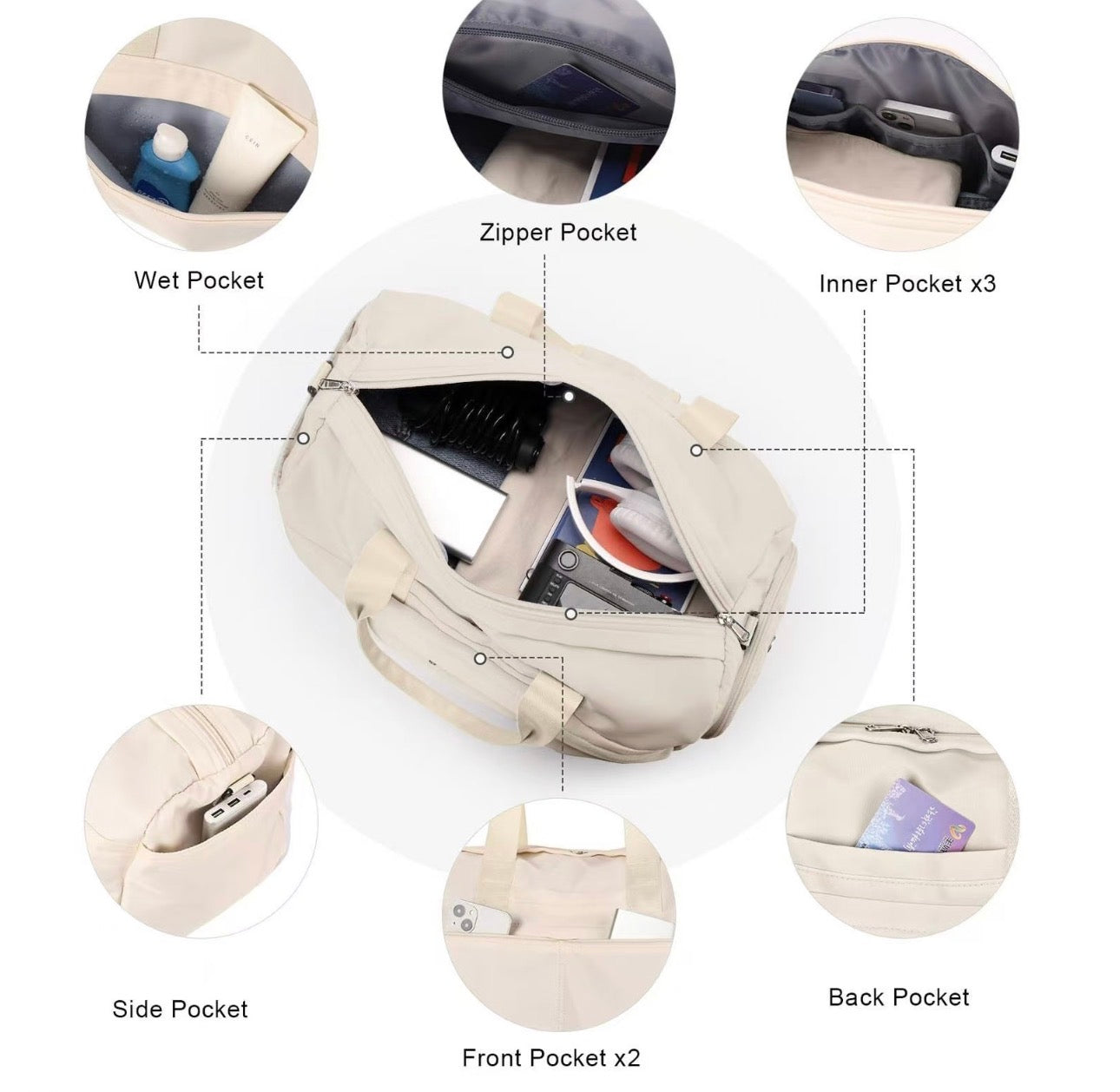 Nova Duffle – Lightweight Waterproof Gym Bag | SNO