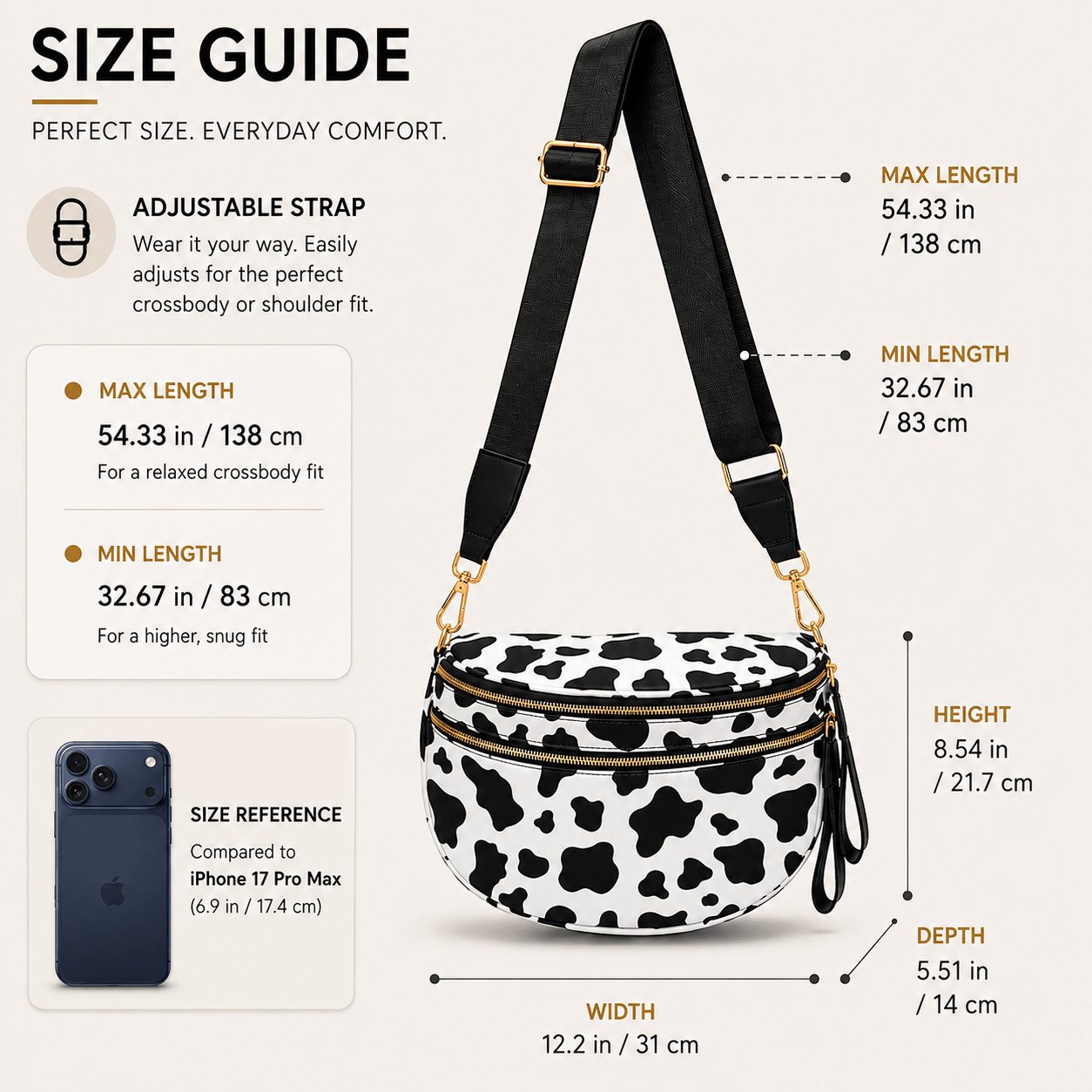 Everyday Crossbody Bag - SNO