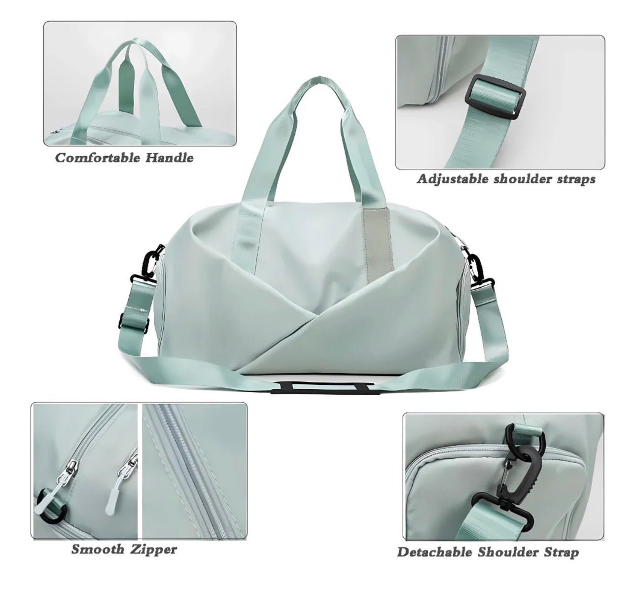 Gym Duffle Bag – Water Resistant Training Bag | SNO - SNO