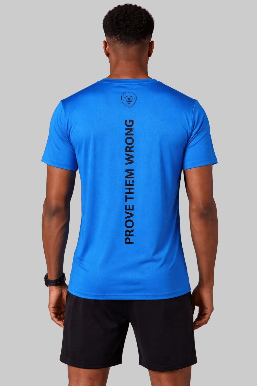 Men’s Fearless T-Shirt – Performance Training Tee – Blue | SNO - SNO