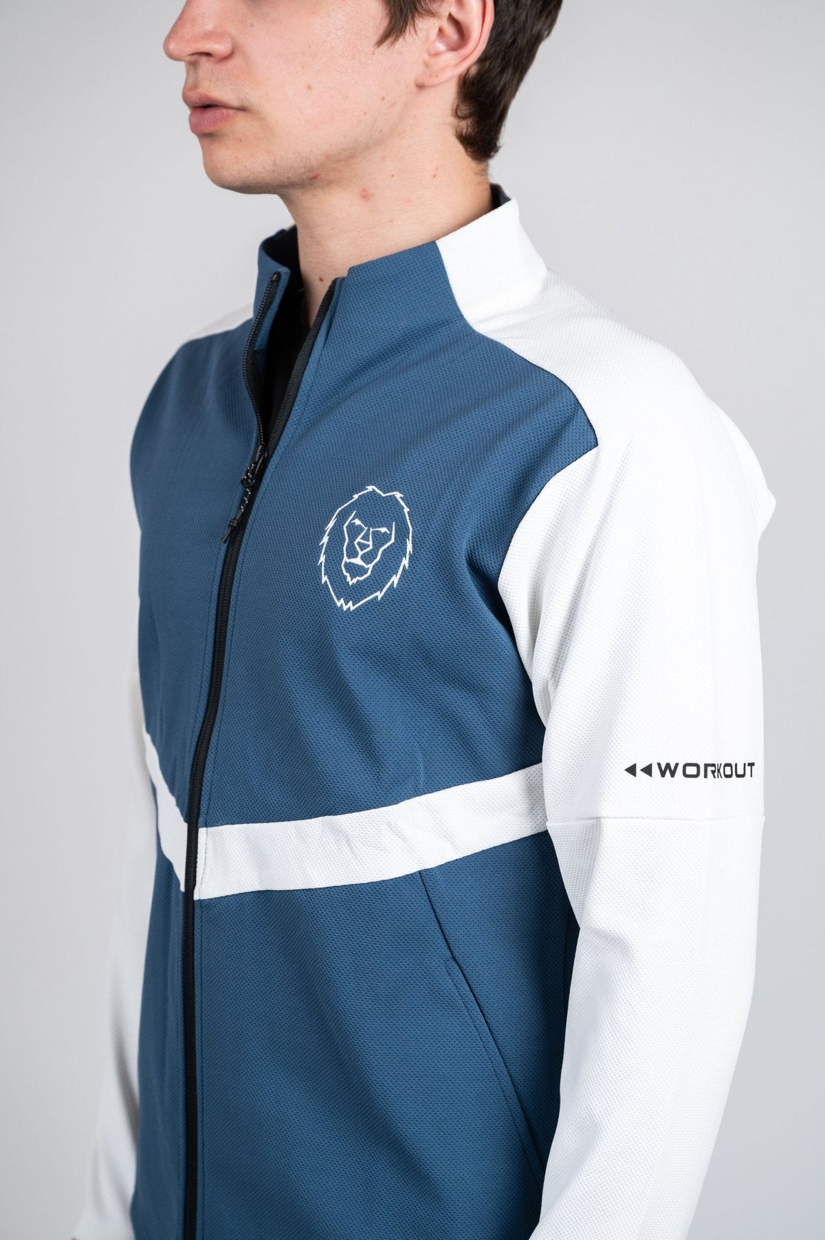 Men’s Relentless Training Jacket – Lightweight Performance Layer - Blue ...