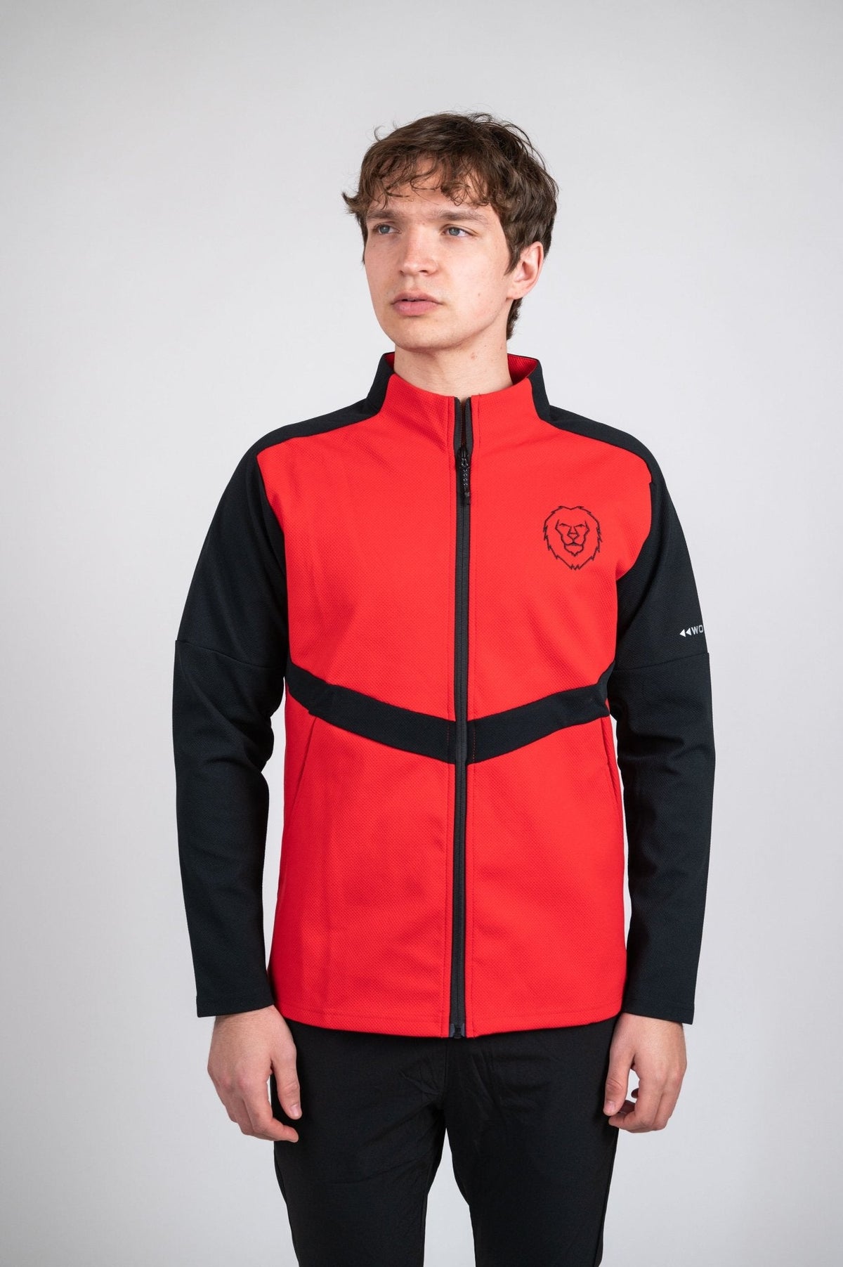 Men’s Relentless Training Jacket – Lightweight Performance Layer - Red ...