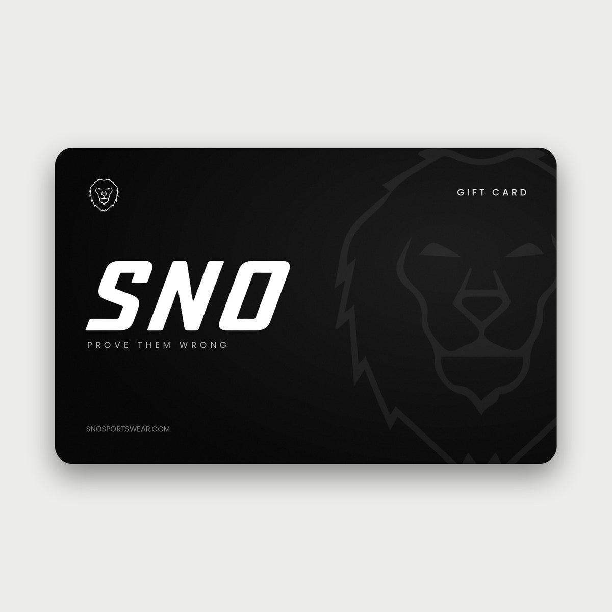 SNO eGift Card